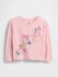 SEPT BF LS GRAPHIC TEE PURE PINK