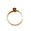Anillo Solitario-Oro Bajo-Piedra Zafiro-AN8122 conpiedra