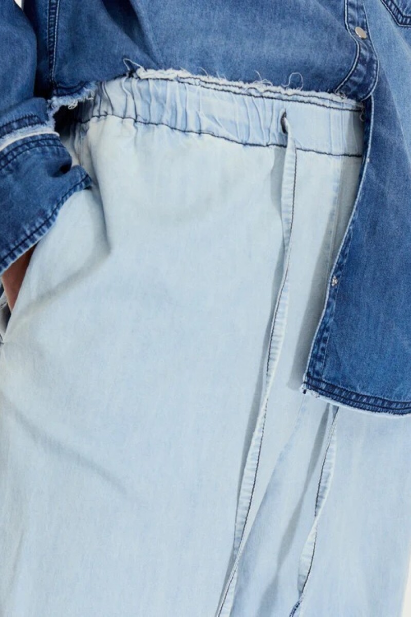 PANTALON LUCCA Celeste