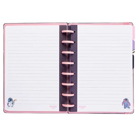 Cuaderno Mooving A5 c/discos Stitch Cuaderno Mooving A5 c/discos Stitch