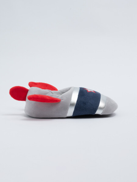 Pantufla cohete Gris