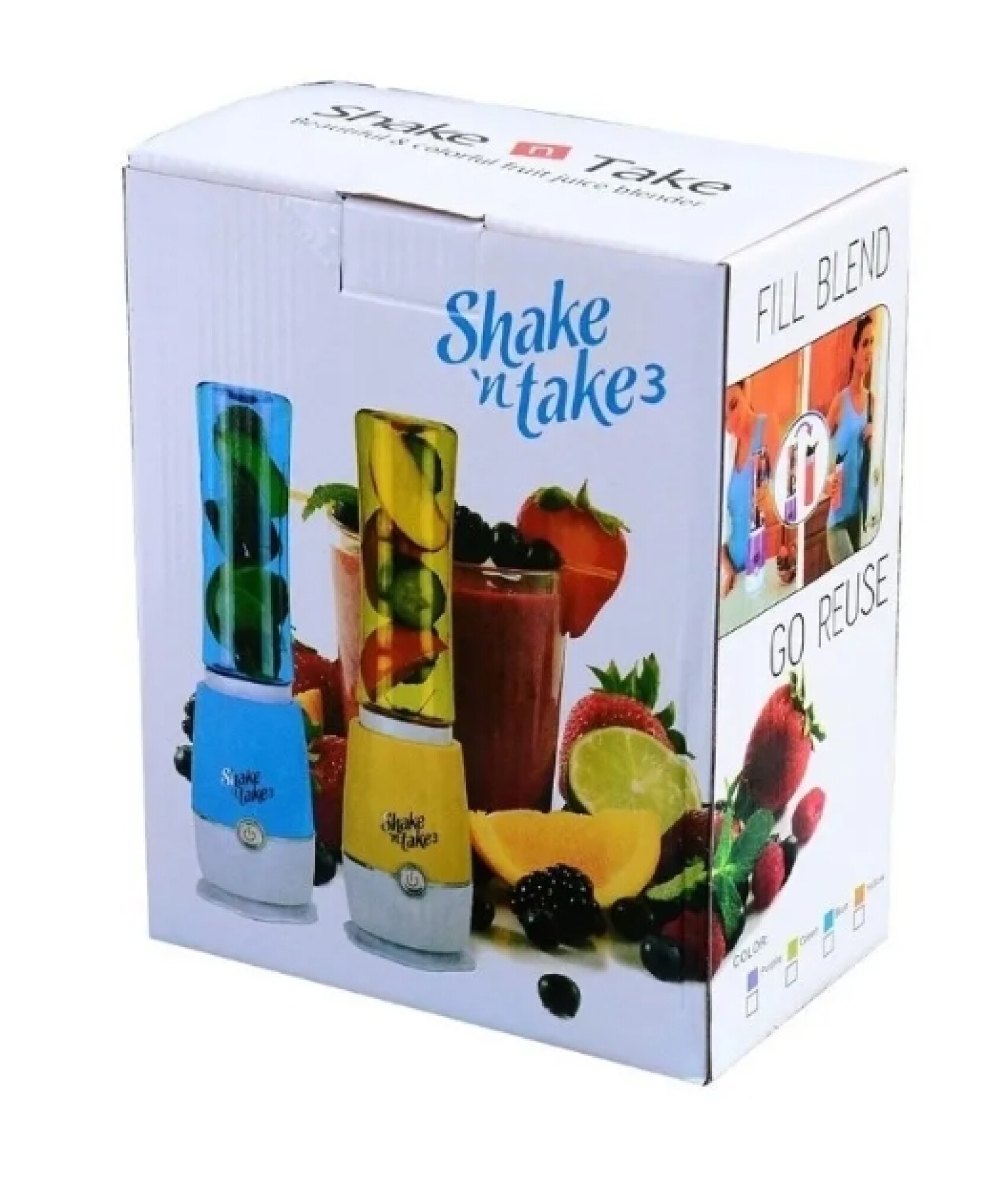 Licuadora Mixer Portátil Batidos Shake N Take 3 Con 2 Vasos — MdeOfertas