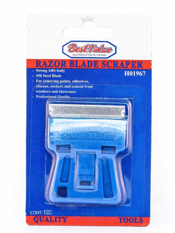 RASPADOR DE VIDRIO MINI BEST VALUE N/A