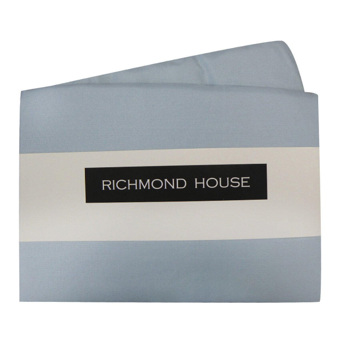 Juego Sábanas 1 Plaza Richmond House Lisas 100% Microfibra - CELESTE 