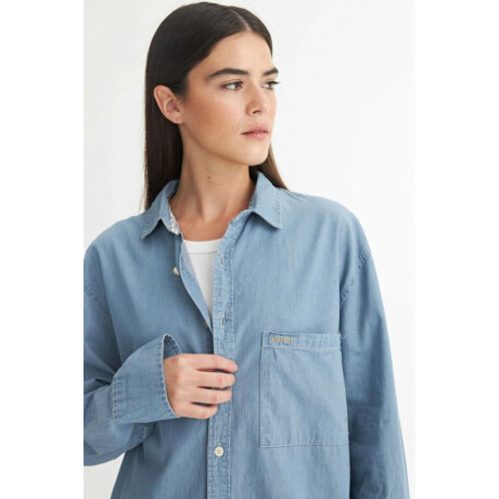 Camisa Meg Light Blue
