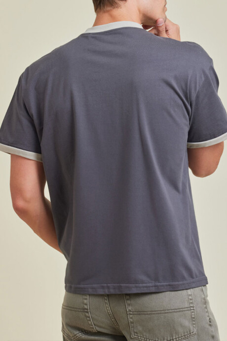 T-SHIRT RUNEL RUSTY Gris Oscuro