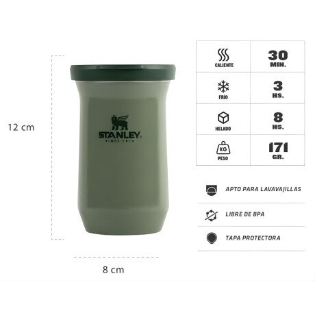 Mate con tapa Stanley acero inox. 200ml Pine
