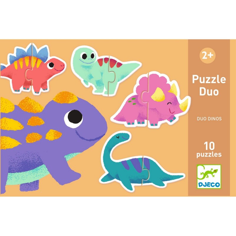 Puzzle Duo Dinos Djeco Puzzle Duo Dinos Djeco