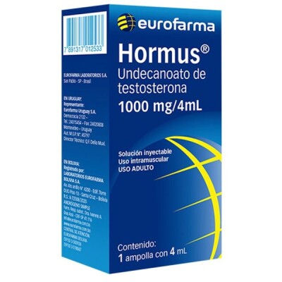 Hormus 1000 Mg. 4 Ml. Hormus 1000 Mg. 4 Ml.