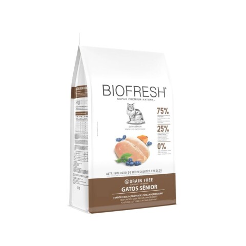 Biofresh Gato Senior Pollo 7,5kg | Salud para Gatos Mayores Biofresh Gato Senior Pollo 7,5kg | Salud para Gatos Mayores