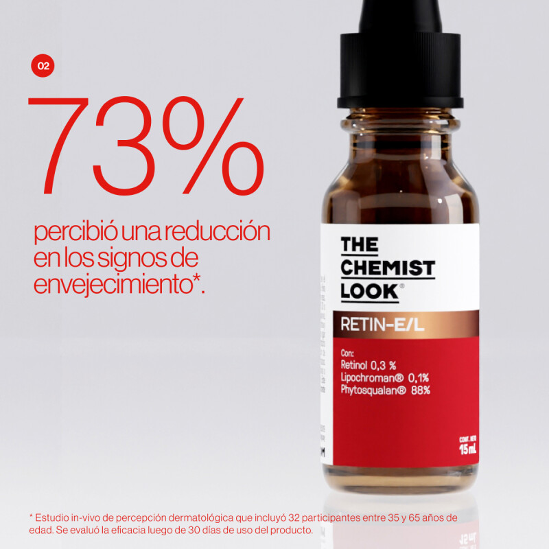 RETIN-E/L SERUM THE CHEMIST LOOK 15 ML RETIN-E/L SERUM THE CHEMIST LOOK 15 ML
