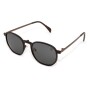 Lentes 2 En 1 Chilli Beans Redondo Negro/Marrón Oscuro