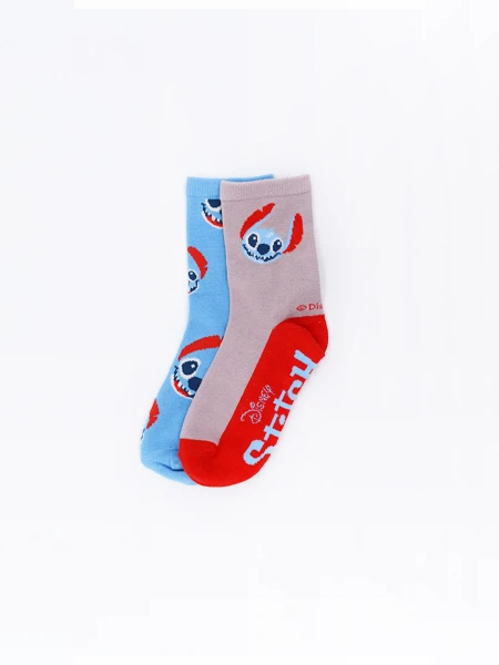 MEDIAS STITCH RETRO PACK X2 VARIANTE 1
