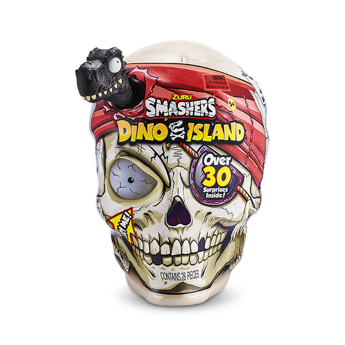 Huevo Dino Island Calavera 30 Sorpresas Smashers Zuru 