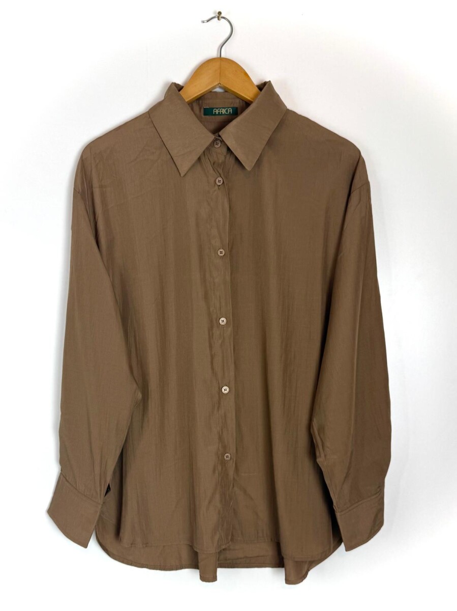 CAMISA RAYON TRINA - HABANO 