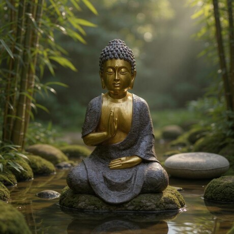 Buda Dorado Mediano Buda Dorado Mediano