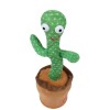 Juguete Cactus bailarin de peluche imita voz 35cm Juguete Cactus bailarin de peluche imita voz 35cm