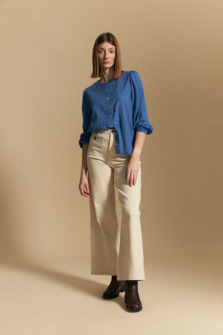 CAMISA ELOISE Azul Oscuro