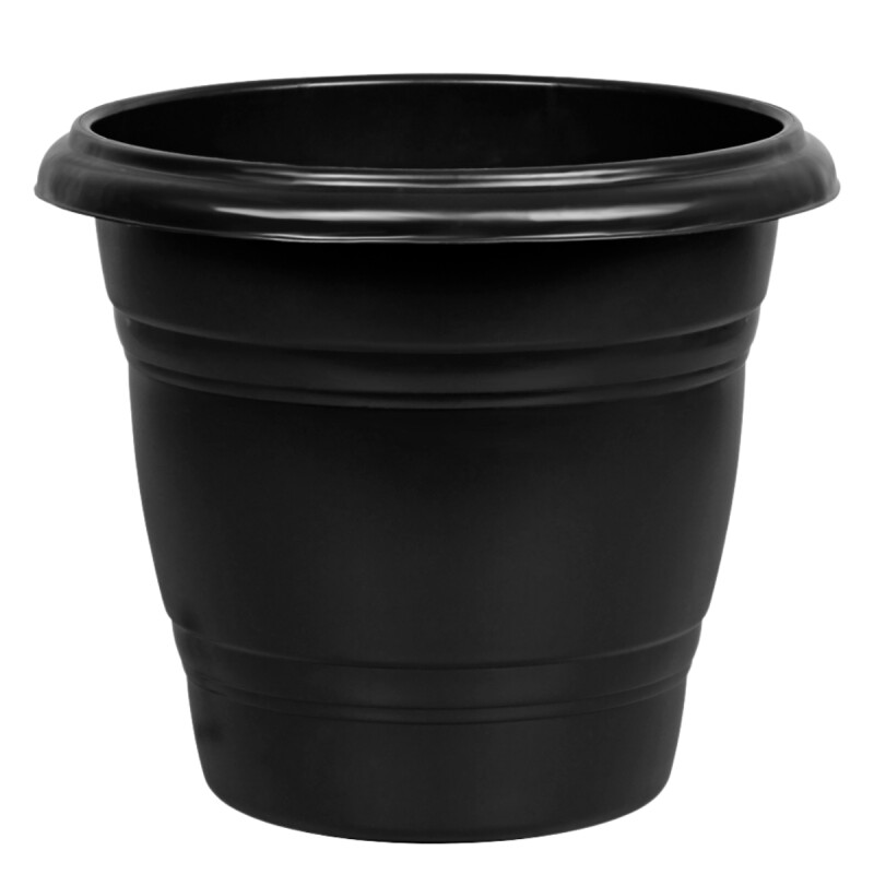 Maceta redonda 600 ml NEGRO
