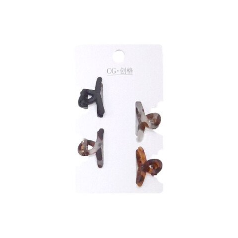 Broche pinza para el cabello 4 pcs Broche Pinza Para El Cabello 4 Pcs