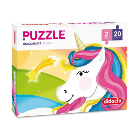 Puzzles Unicornio 2 x 20 Piezas Puzzles Unicornio 2 x 20 Piezas
