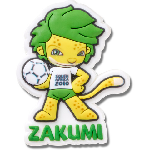 Jibbitz FIFA Zakumi WC Multicolor