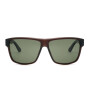 Lentes De Sol Bambu E Madeira Cuadrado - Unisex Verde/Marrón