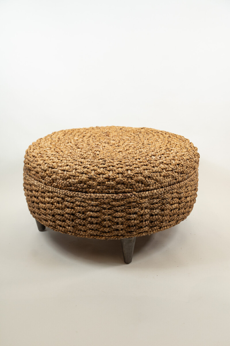 Puff Baul Bailey - Color Unico 