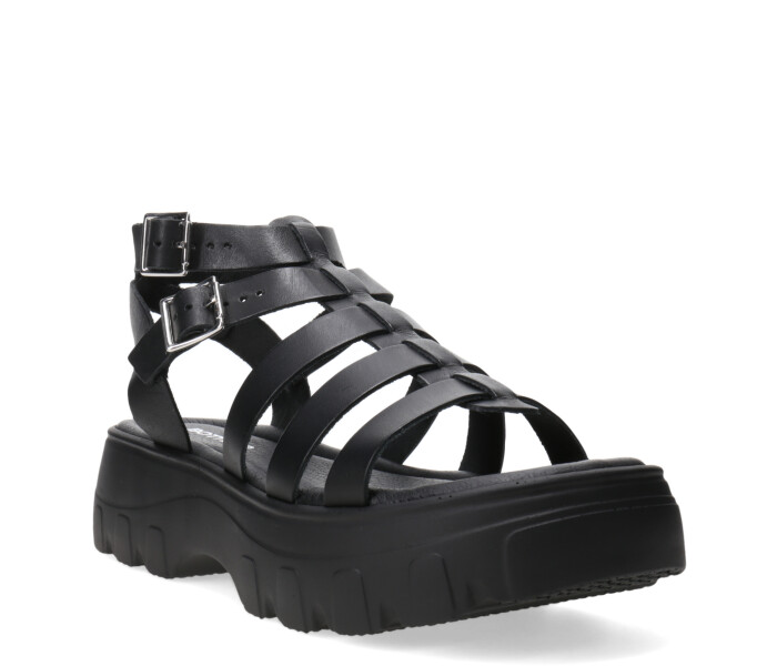 Sandalias de Mujer Bottero Franciscana - 364303 Negro