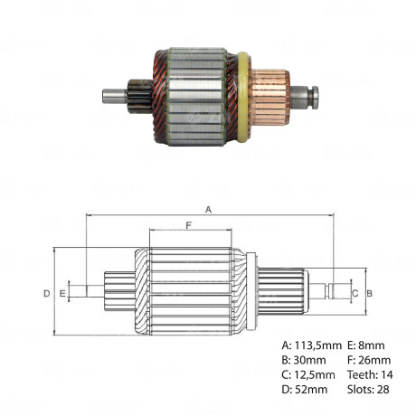 BOBINA ALTERNADOR ARRANQUE FIAT ARGO STRADA SIENA S/BOSCH 28D14E113L ZM BOBINA ALTERNADOR ARRANQUE FIAT ARGO STRADA SIENA S/BOSCH 28D14E113L ZM