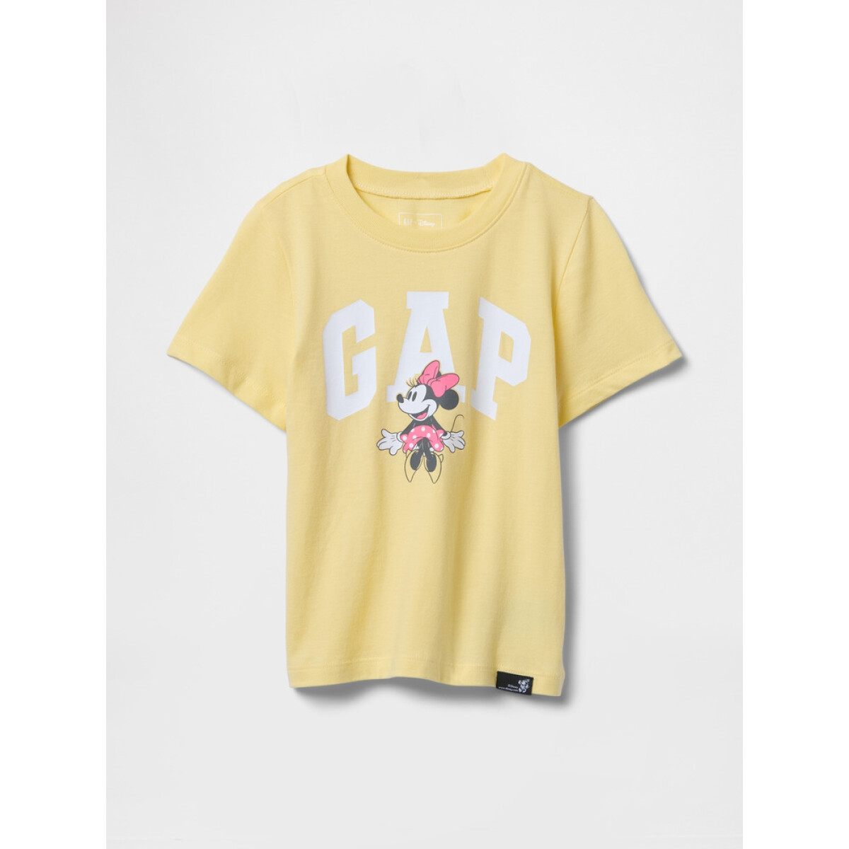 V-DIS X GAP LOGO TEE - SP DIS FAM PALE BANANA 