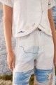 PRE VENTA BLUSA NUBE DETAIL Blanco