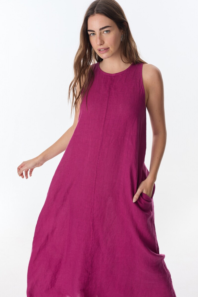 Vestido Duck - Magenta 