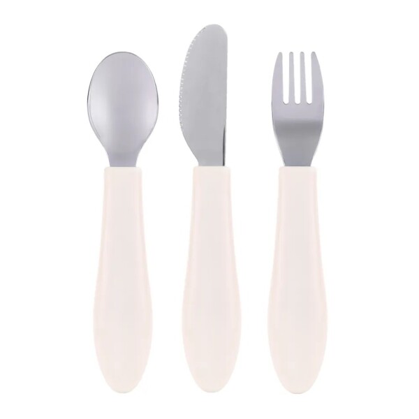 Set x3 cubiertos BUBA pastel beige