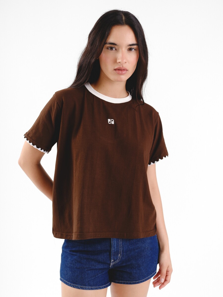 Remera Oasis SS27 PRE ORDER - Chocolate 