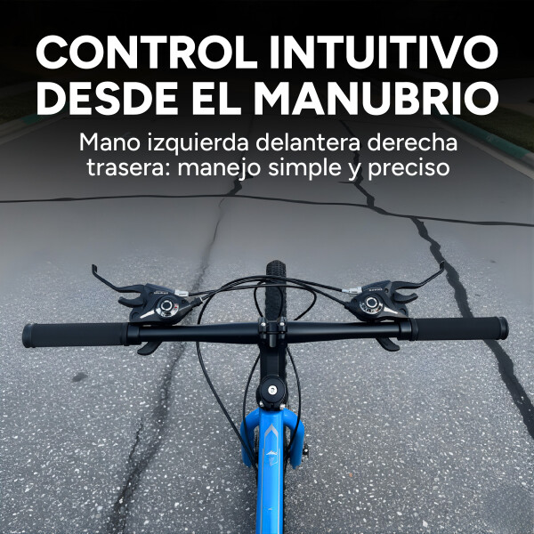 Bicicleta Phdrix Montaña Mtb Rod 26 Frenos De Disco 21 Veloc Celeste 1