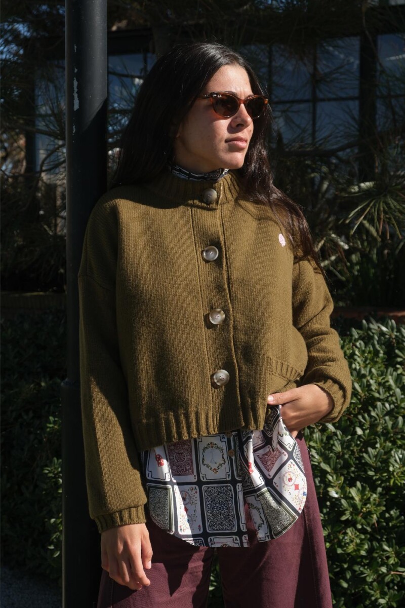 Cardigan Terro Pick Verde