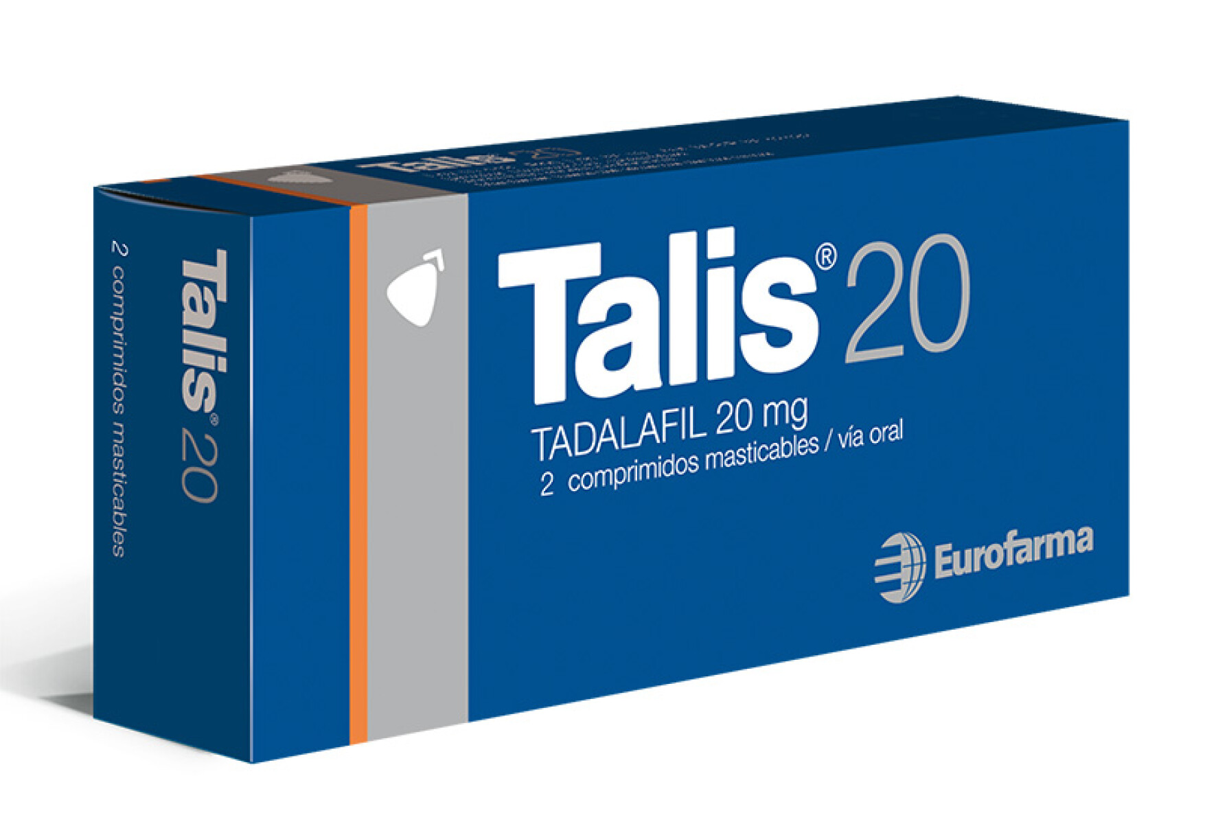 Talis 20mg - 2 comprimidos 