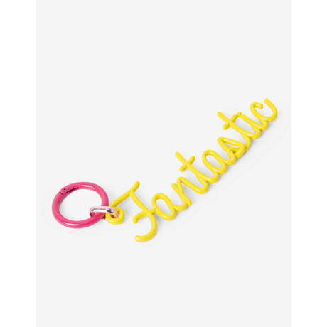 Llavero Y Bag Charm Fantastic Combinacion Bicolor