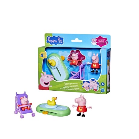 Peppa Pig - Set Peppa y Evi van al parque 001