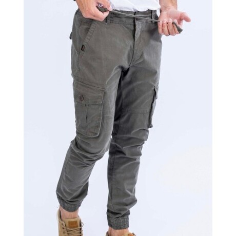 Pantalón cargo para hombre UFO Rebel Verde Verde musgo