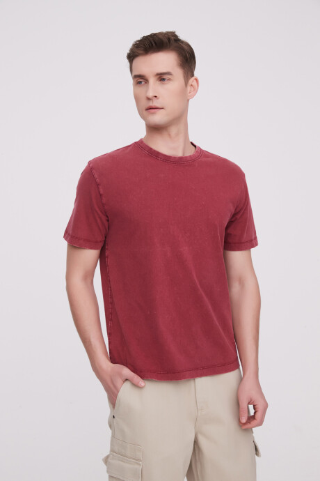 Remera Cappu Bordeaux