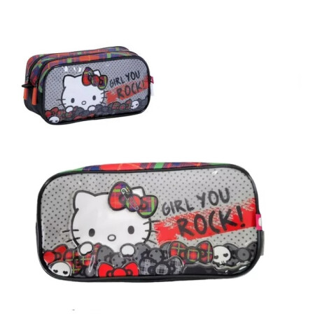 Hello Kitty Cartuchera Doble Rock Hello Kitty Cartuchera Doble Rock