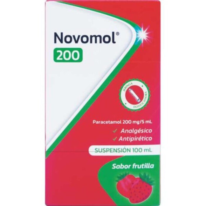 NOVOMOL 200 MG. SUSPENSION X 100 ML. única