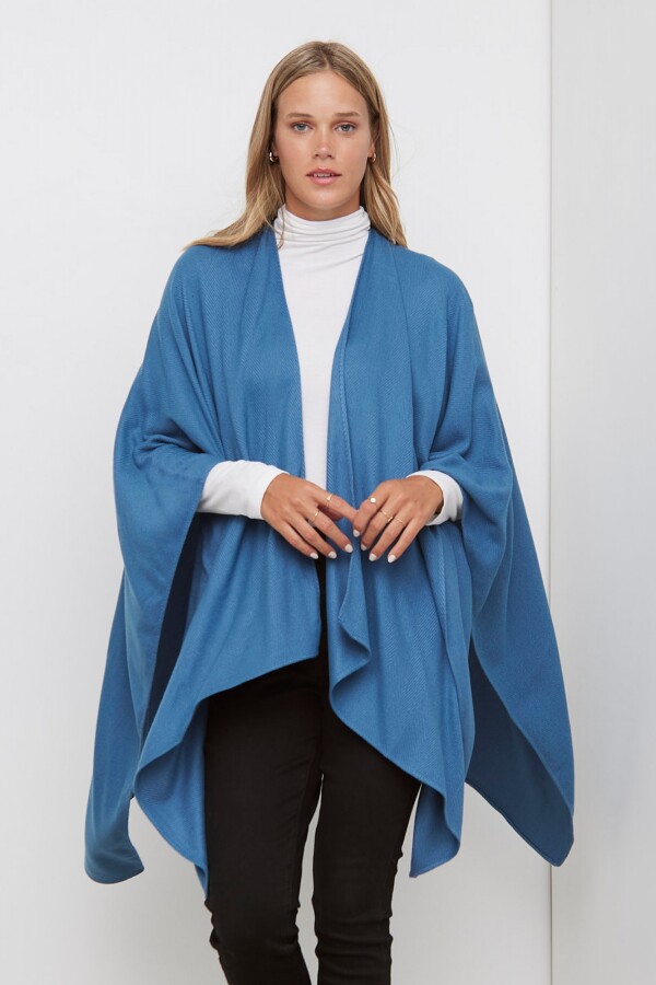 Ruana Soft AZUL