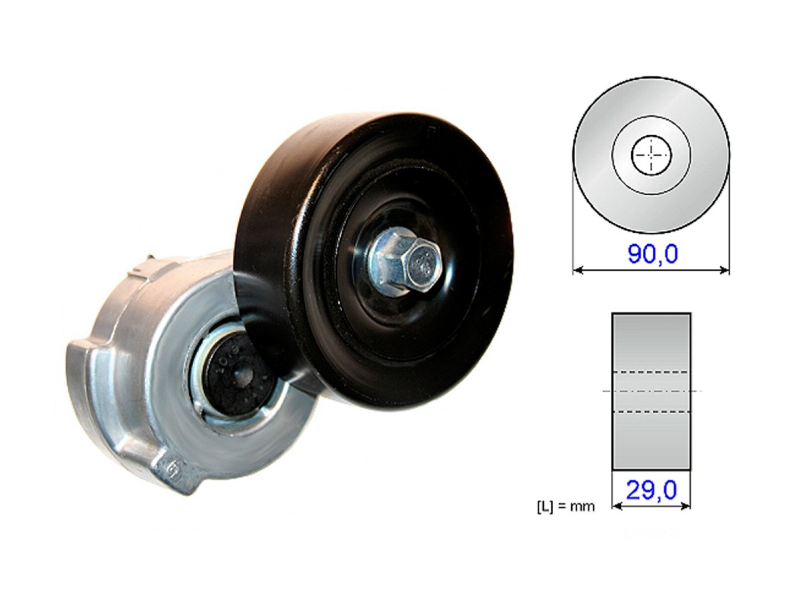 Tensor De La Correa Chrysler Voyager 96-25 