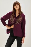 Camisa Gretel Shine Violeta