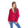 Saco de Dama Inside con Botones y Trenzas ROJO