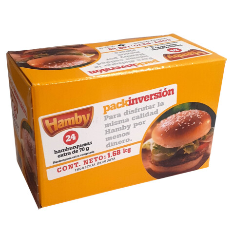 Hamburguesa Hamby x24 Hamburguesa Hamby x24