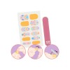 Stickers para uñas x12 un. incluye lima Sasha